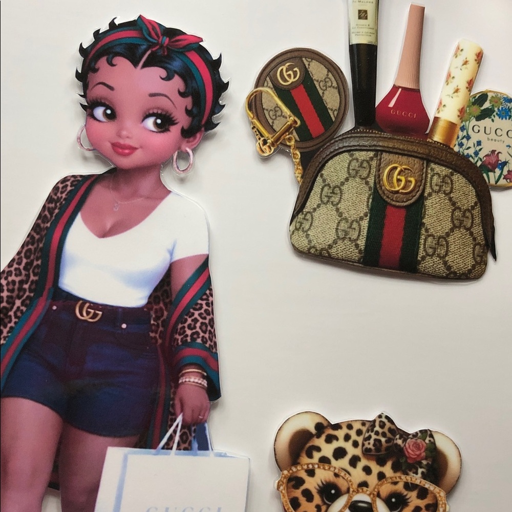 Set #4—Designer-Inspired Monogram Magnet Set - Picture 2 of 3